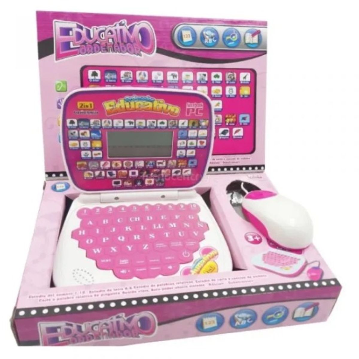 GENERICO - Mini Laptop Interactiva Educativa Español e Ingles