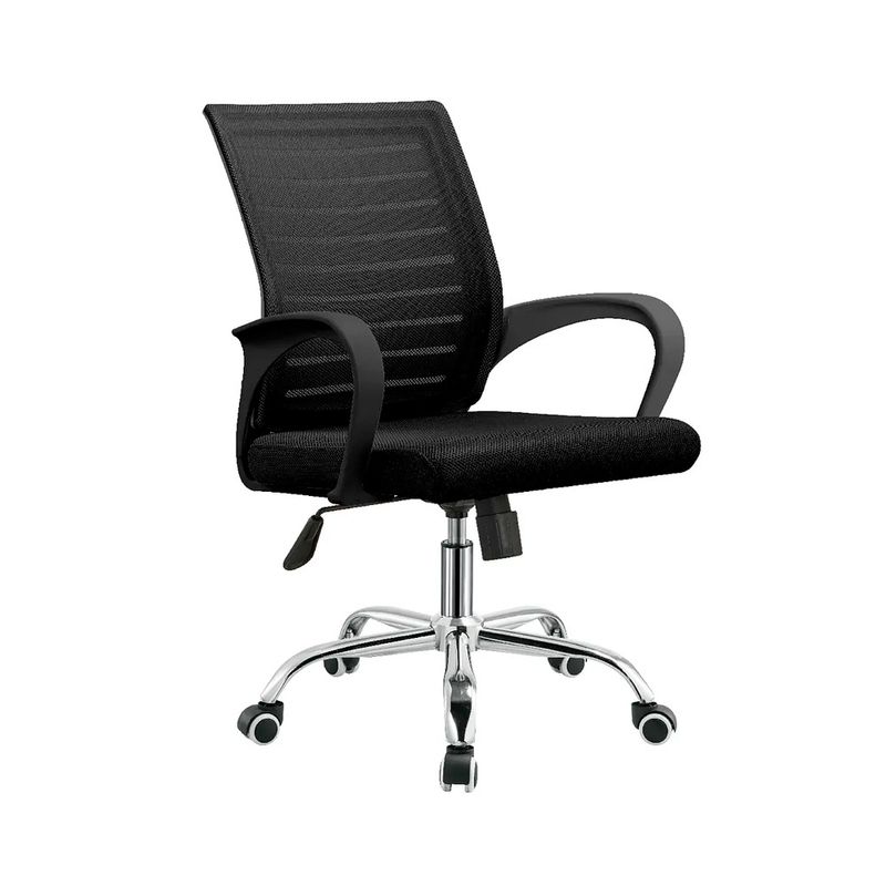 OFIDEAS - Silla de Oficina Ergonómica Loto Gerencial Negro Ofideas