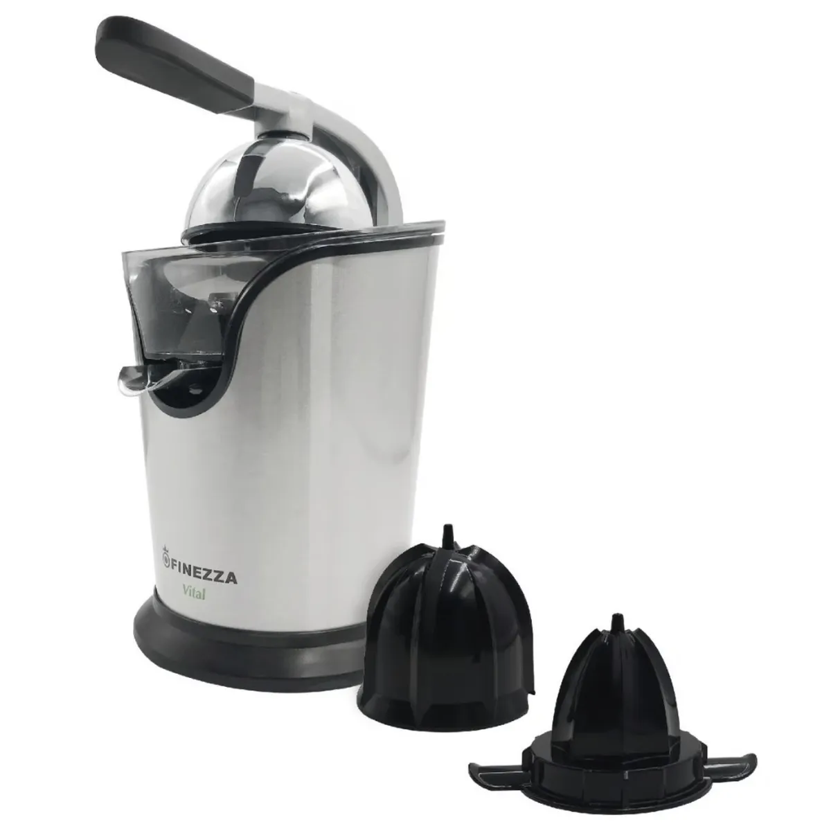FINEZZA - Exprimidor de cítricos Finezza FZ- NA6070E con Palanca 100 watts Acero