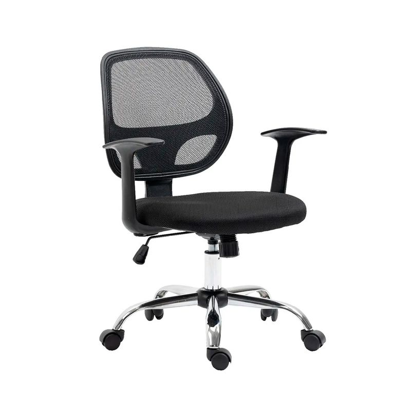 OFIDEAS - Silla De Escritorio Giratorio Alemania Negro Ofideas