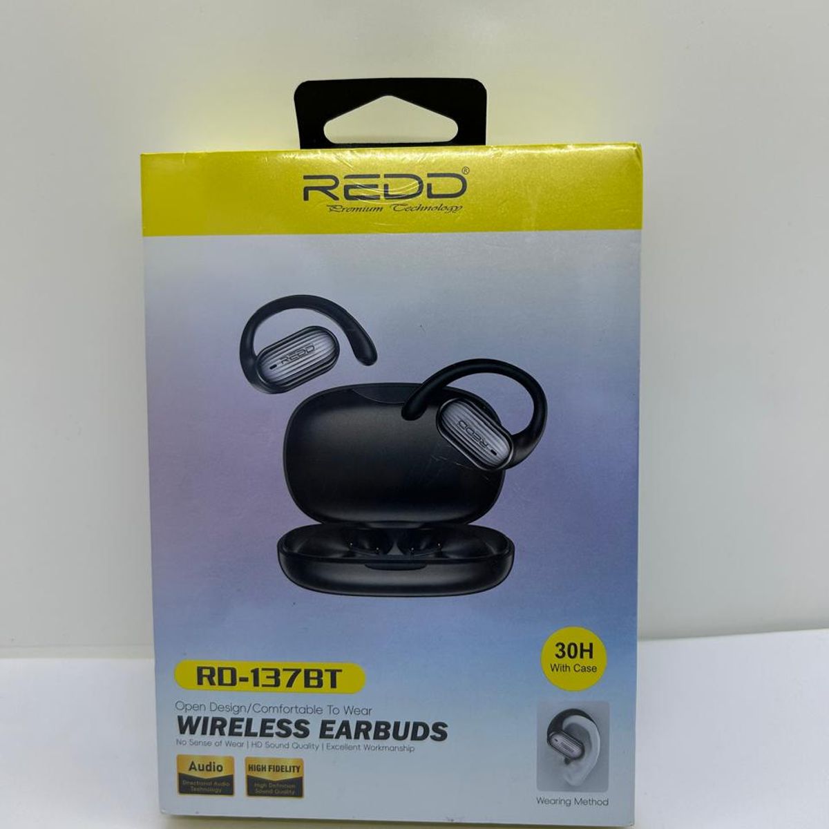 GENERICO - AUDIFONO BT REDD 137-BT WIRELESS EARBUDS NEGRO