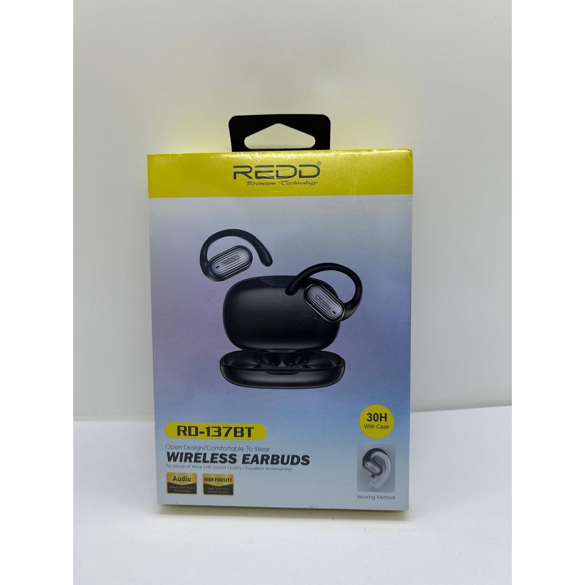 GENERICO - AUDIFONO BT REDD 137-BT WIRELESS EARBUDS NEGRO