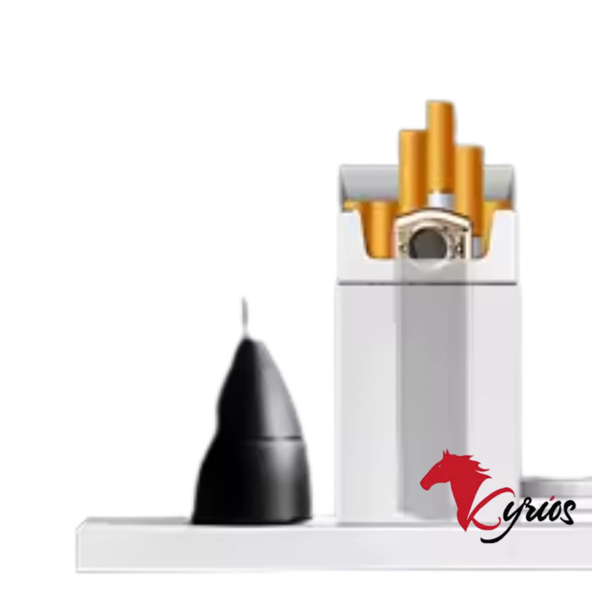 NO LOGO - Encendedor De Cigarrillos Electronico Para Bolsillo Color Azul