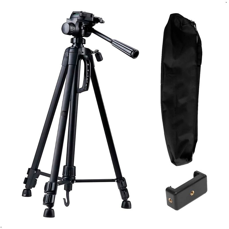 GENERICO - Trípode Profesional Celulares Cámaras 1400 mm Wt-352