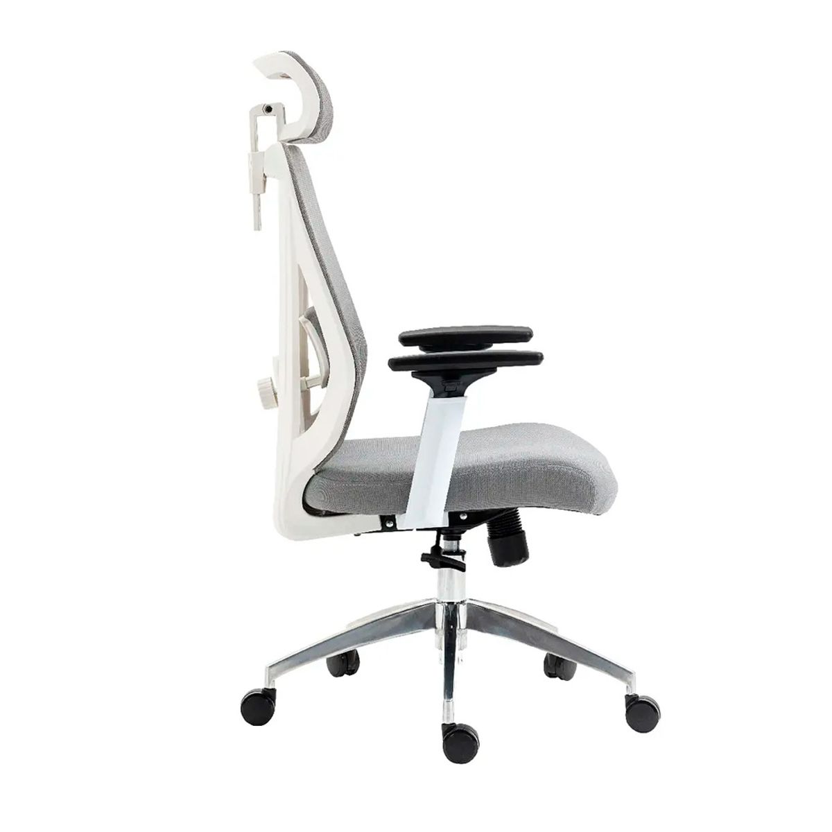 OFIDEAS - Silla de Oficina Reclinable Dolfín 3D Presidente Gris Ofideas