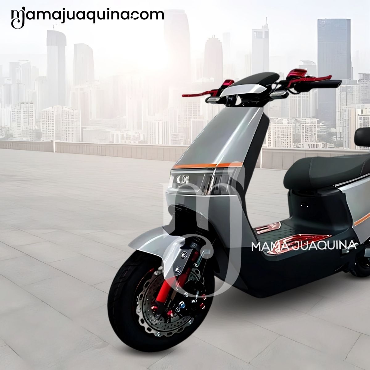 VELOX - Moto Eléctrica para Adultos «E-MOTION» Gray