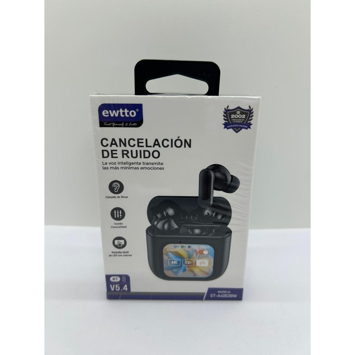 EWTTO - AUDIFONO BT EWTTO V54 CON CANCELACION DE RUIDO