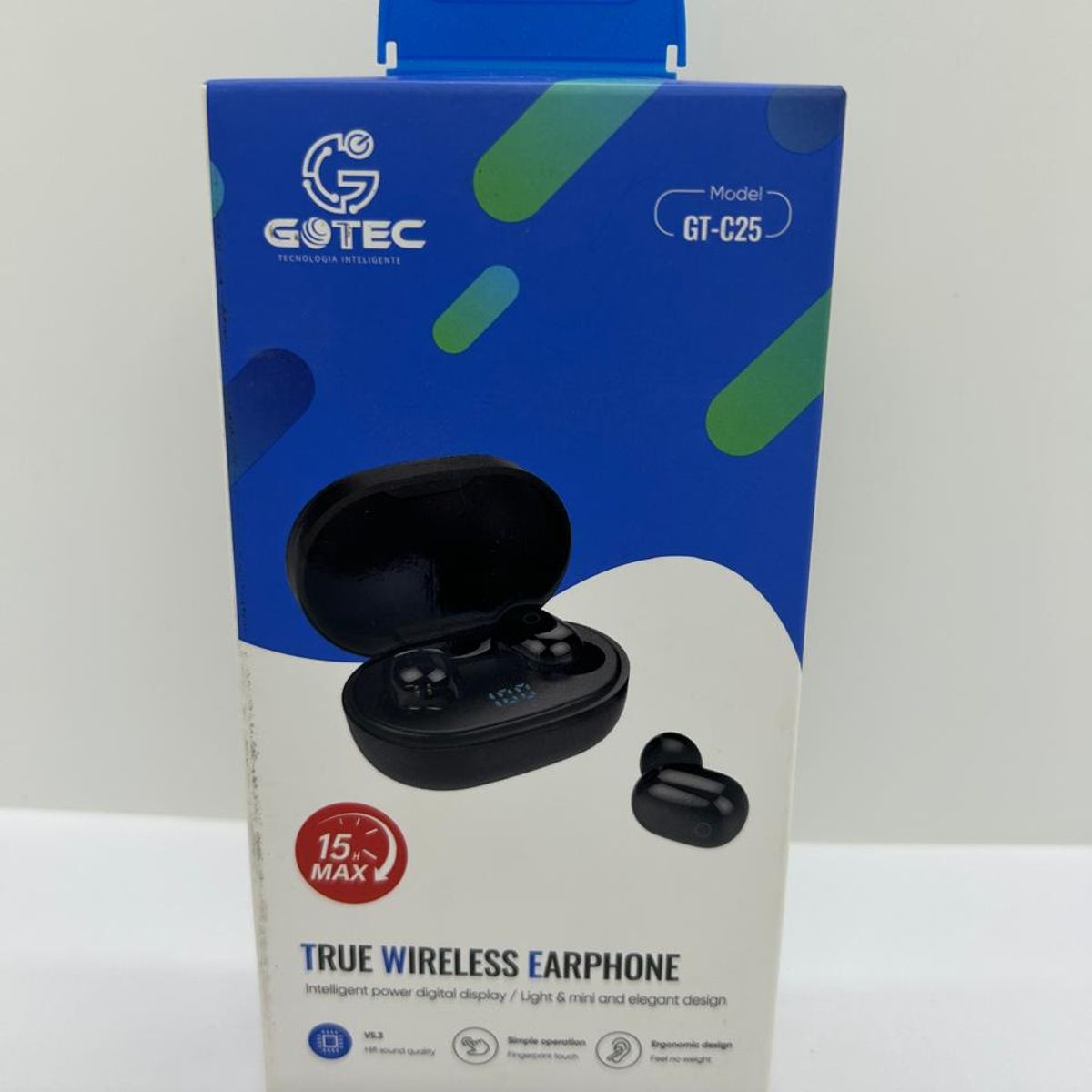 GENERICO - AUDIFONOS BT GOTEC NEGRO 12 HORAS DURACION