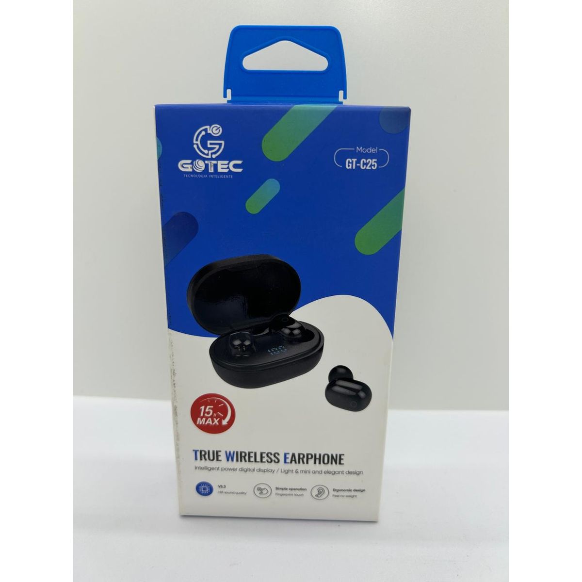 GENERICO - AUDIFONOS BT GOTEC NEGRO 12 HORAS DURACION