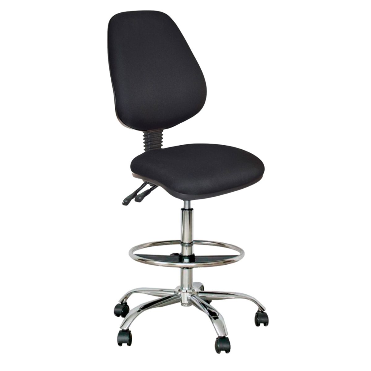OFIDEAS - Silla Cajero Rudy Alta Color Negro Ofideas