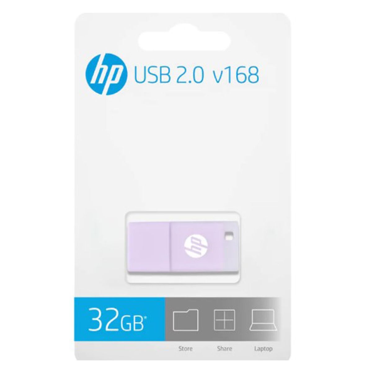 HP - Memoria USB 32GB 20 V168P LILA