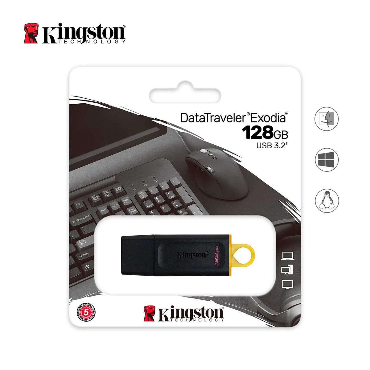 KINGSTON - Memoria USB DTX 128 GB