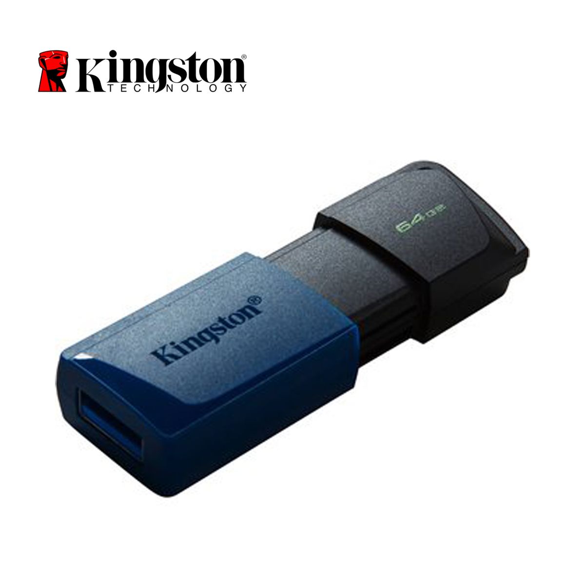 KINGSTON - Memoria USB 32 Exodia DTXM64GB Azul-Negro