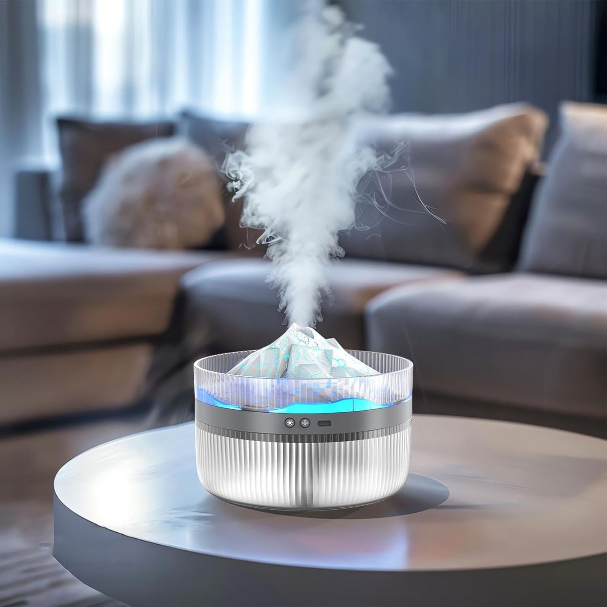 ELMEJORPRECIO - Humidificador de Aire Modelo Volcán Nevado Modelo K3 Blanco
