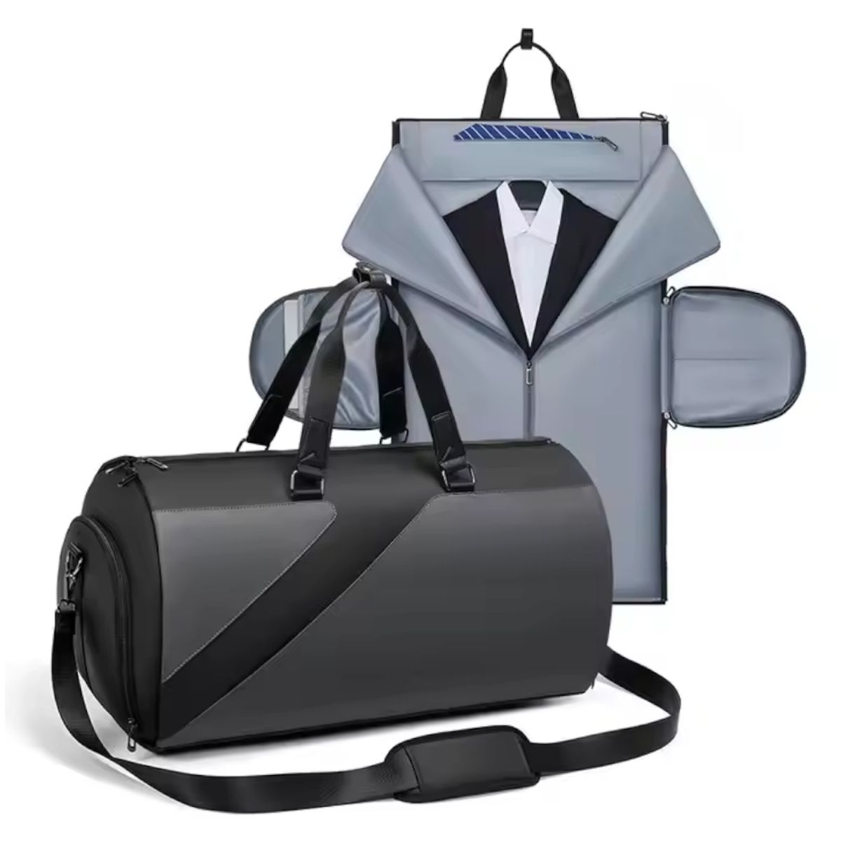 GENERICO - Maletin Mochila Porta Terno Traje 233019 Oficina Viaje Negocios 45L