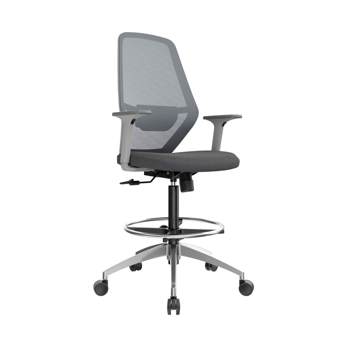 OFIDEAS - Silla Cajero Ergonómico Icon Color Gris Ofideas