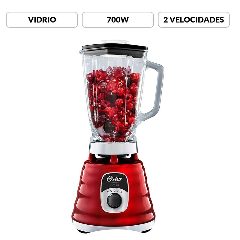 OSTER - LICUADORA CLÁSICA OSTER 125L BLST4126R