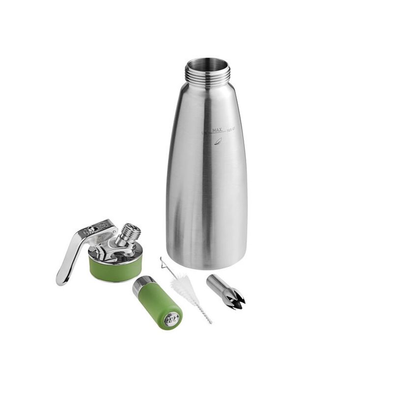 GENERICO - SIFON ISI ECO PARA CHEMA CHANTILLY 1 LITRO ACERO INOX