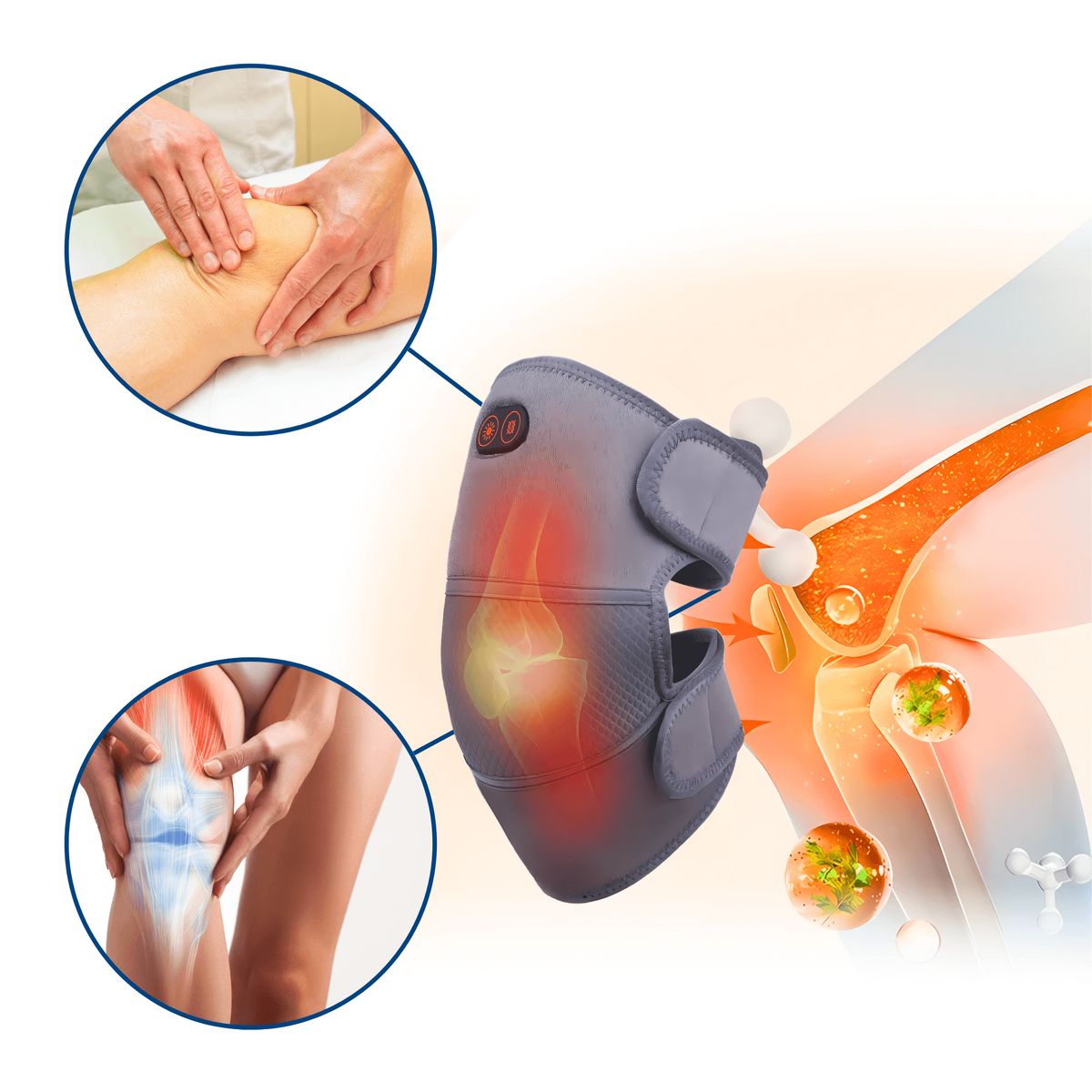 ROHS - Rodillera inteligente + parches para piernas ¡GRATIS