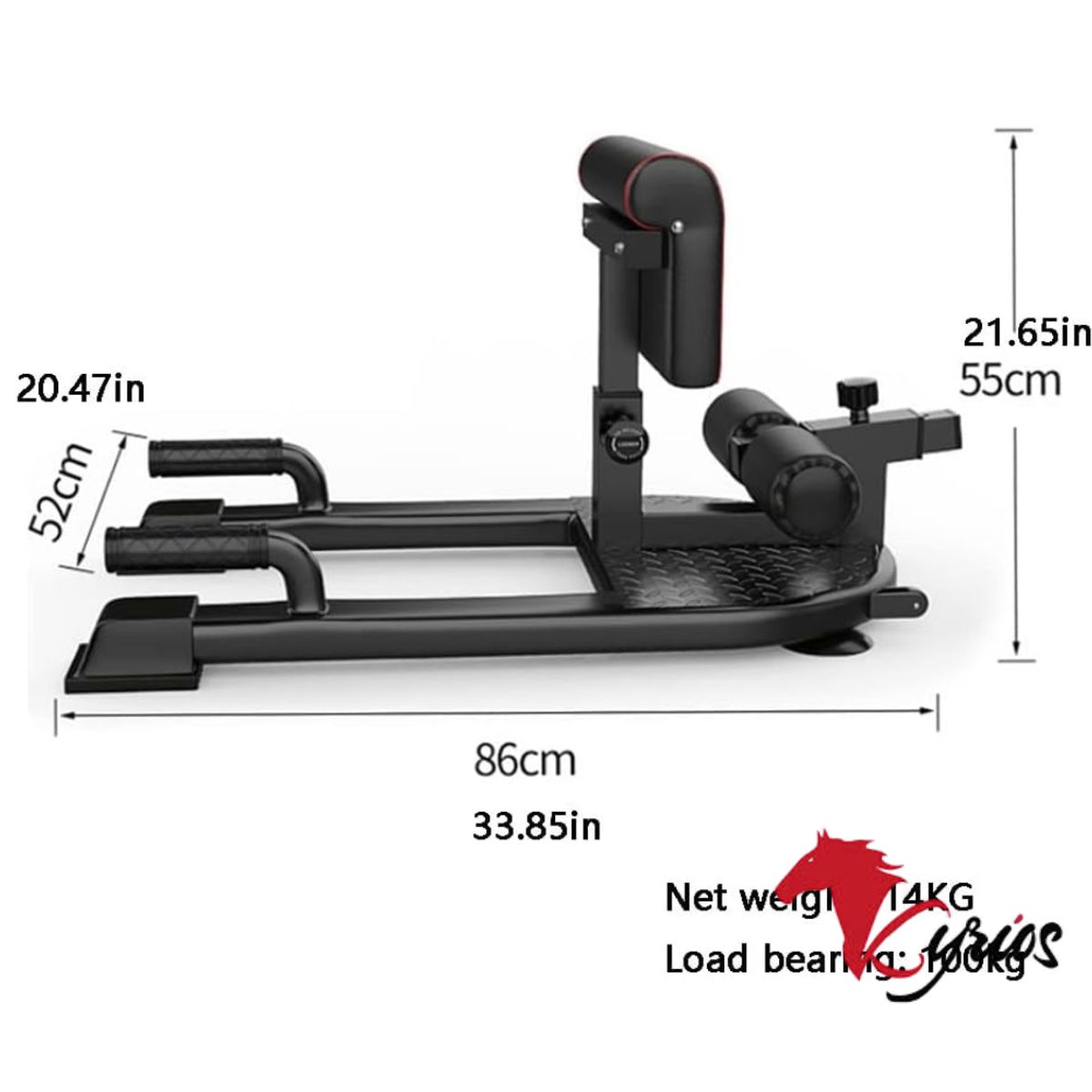 NO LOGO - Maquina Para Entrenamiento De Pierna Sissy