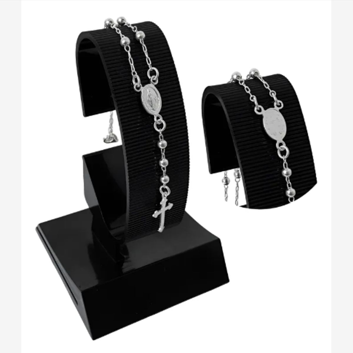 GENERICO - Pulsera Denario Medalla Milagrosa Regalo Joya Plata 925