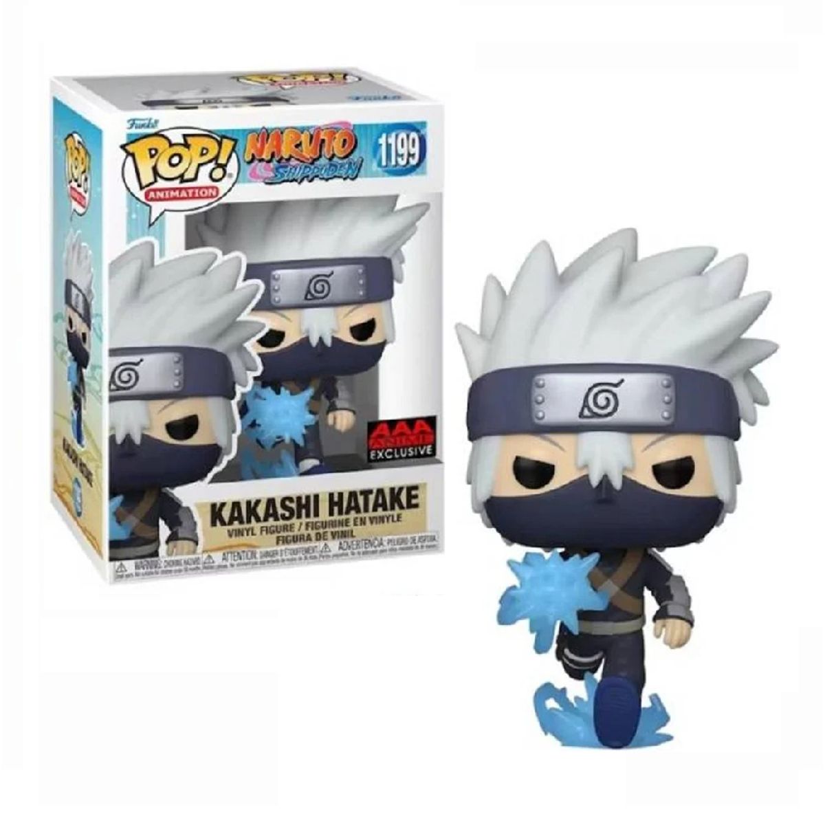 FUNKO - FUNKO POP KAKASHI HATAKE - NARUTO # 1199 AAA EXCLUSIVE