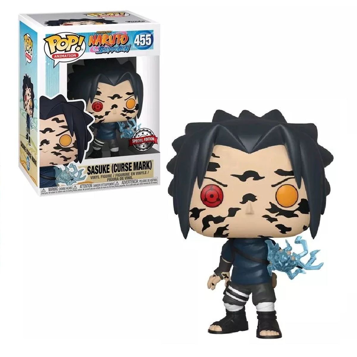 FUNKO - FUNKO POP SASUKE (CURSE MARK) # 455 SPECIAL EDITION