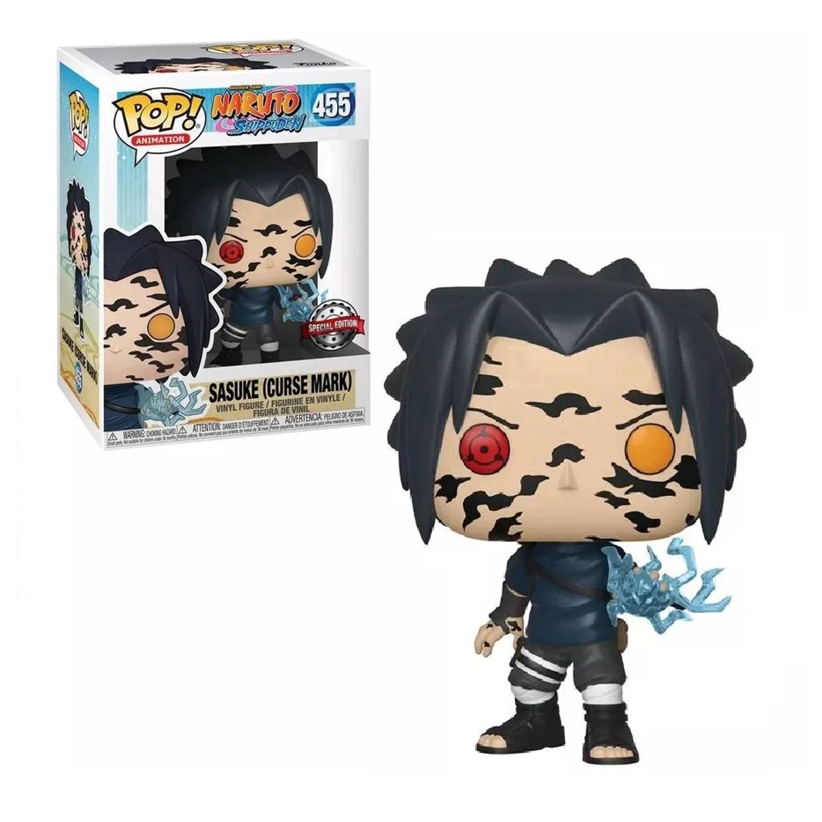 FUNKO - FUNKO POP SASUKE (CURSE MARK) # 455 SPECIAL EDITION