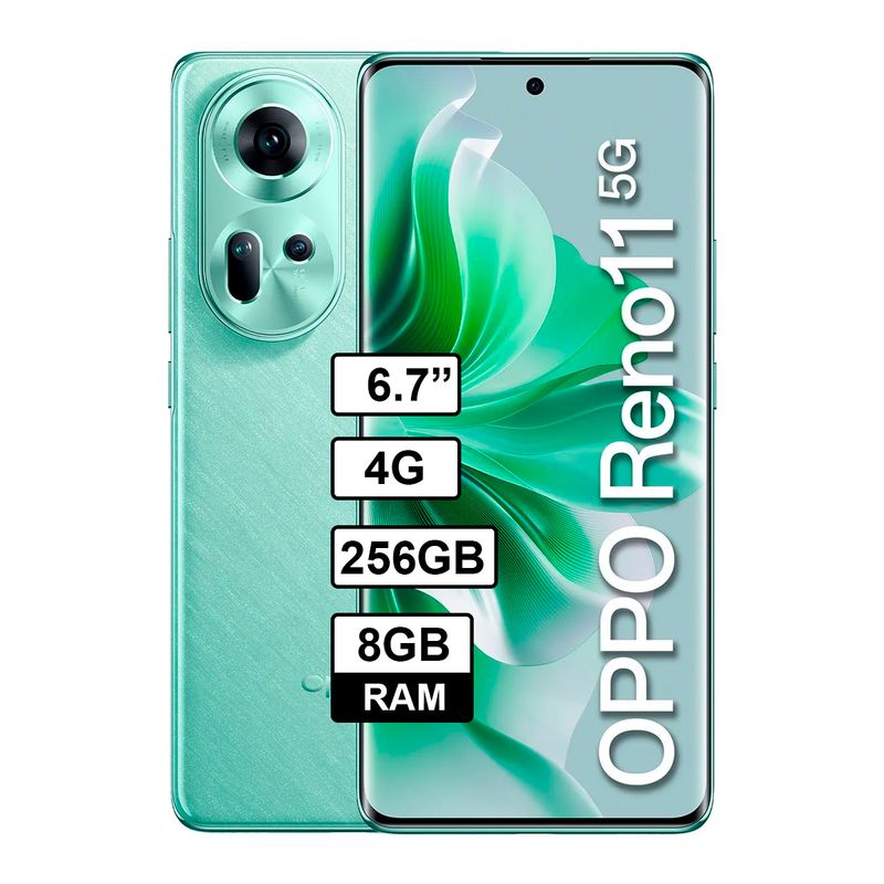 OPPO - Celular OPPO Reno 11 8GB 256GB Color Gris