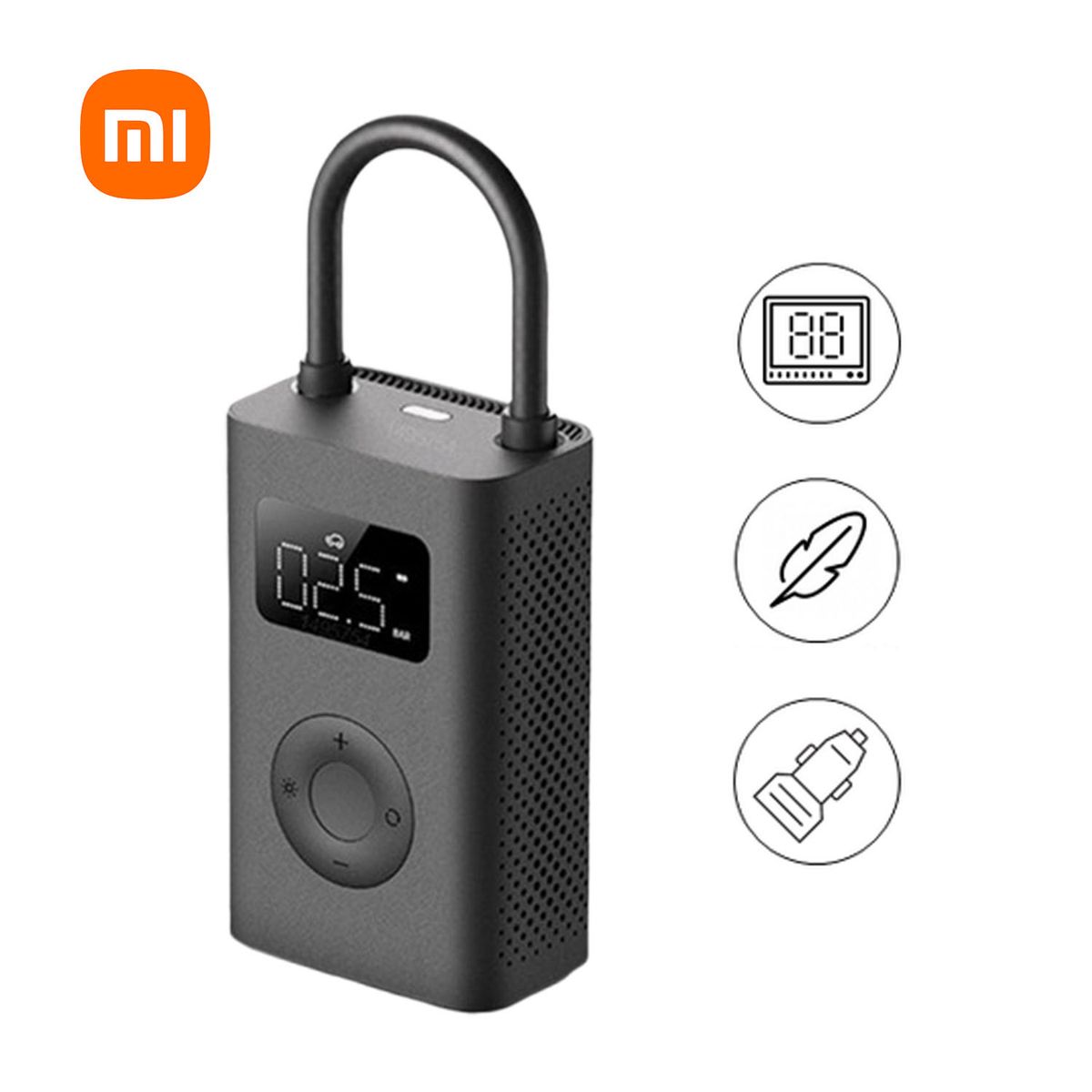 XIAOMI - Compresor de aire Eléctrica portátil Air2 MJCQB06QW - Negro