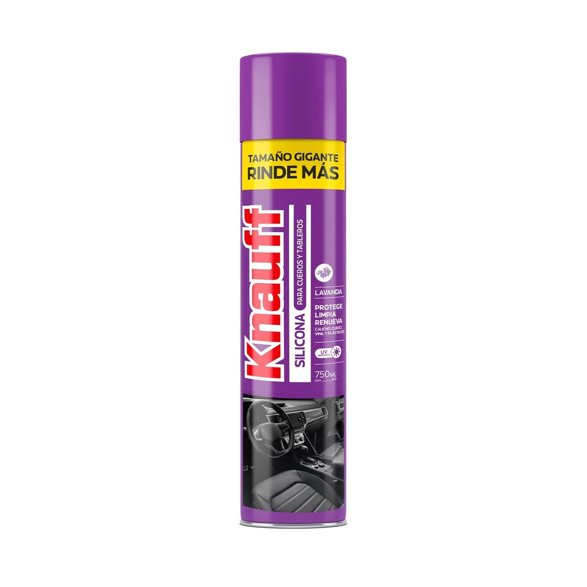 KNAUF - Silicona para Cueros y Tableros Aroma Lavanda 750 ml