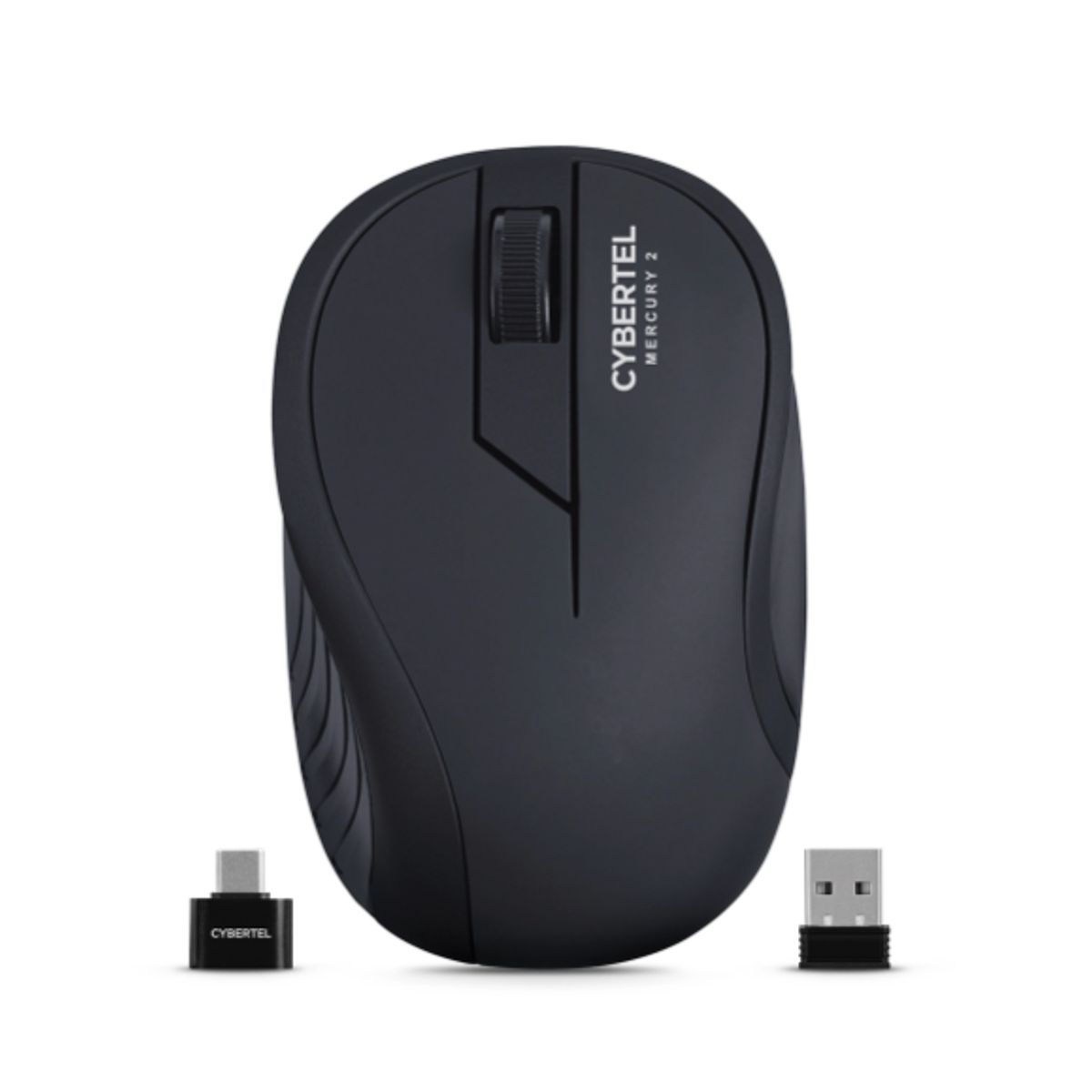 CYBERTEL - Mouse MERCURY 2 CHARCOAL CYB M308K-2M WIFI CYBERTEL