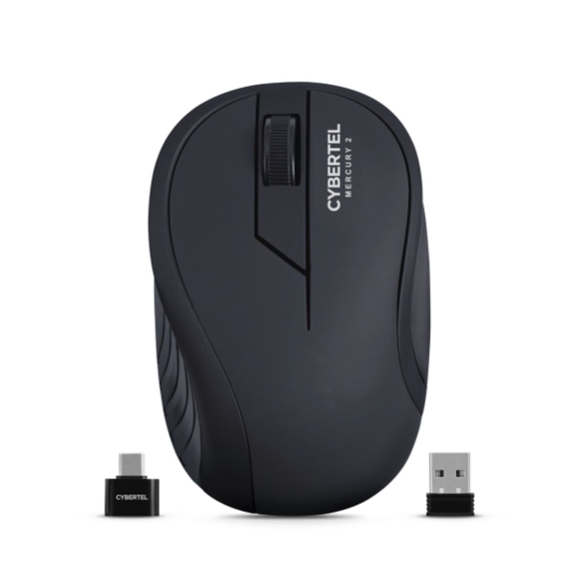 CYBERTEL - Mouse MERCURY 2 CHARCOAL CYB M308K-2M WIFI CYBERTEL