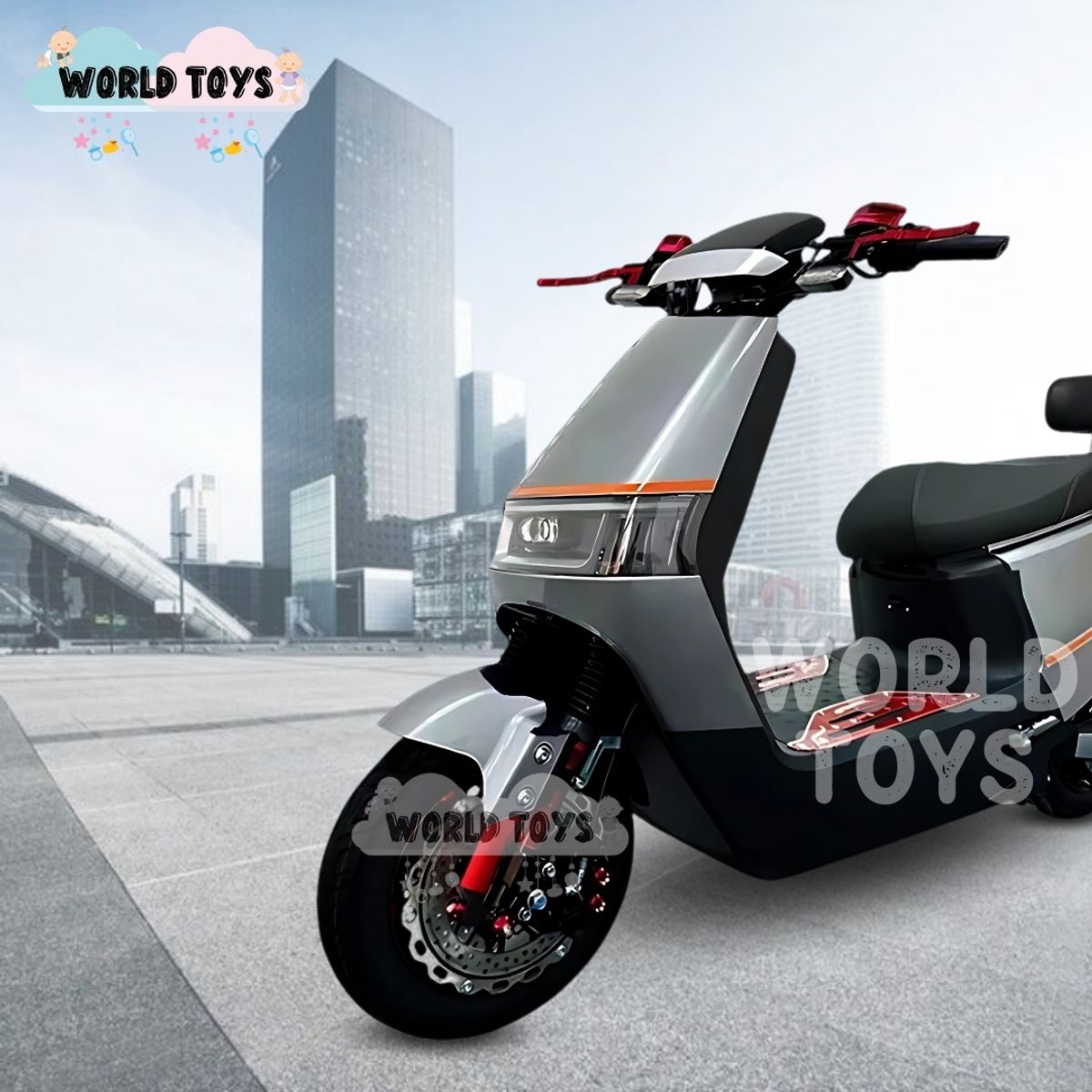 VELOX - Moto Eléctrica para Adultos «E-MOTION» Gray