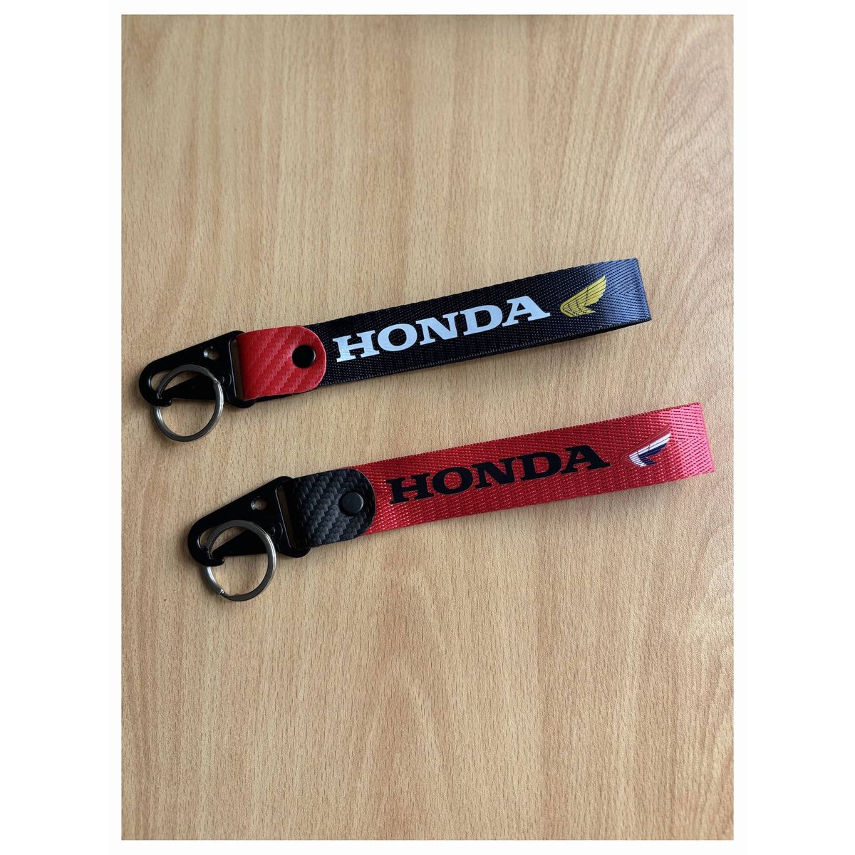 GENERICO - Llaveros Honda Lanyard Pita CBR Colgante Moto CRF Llaves