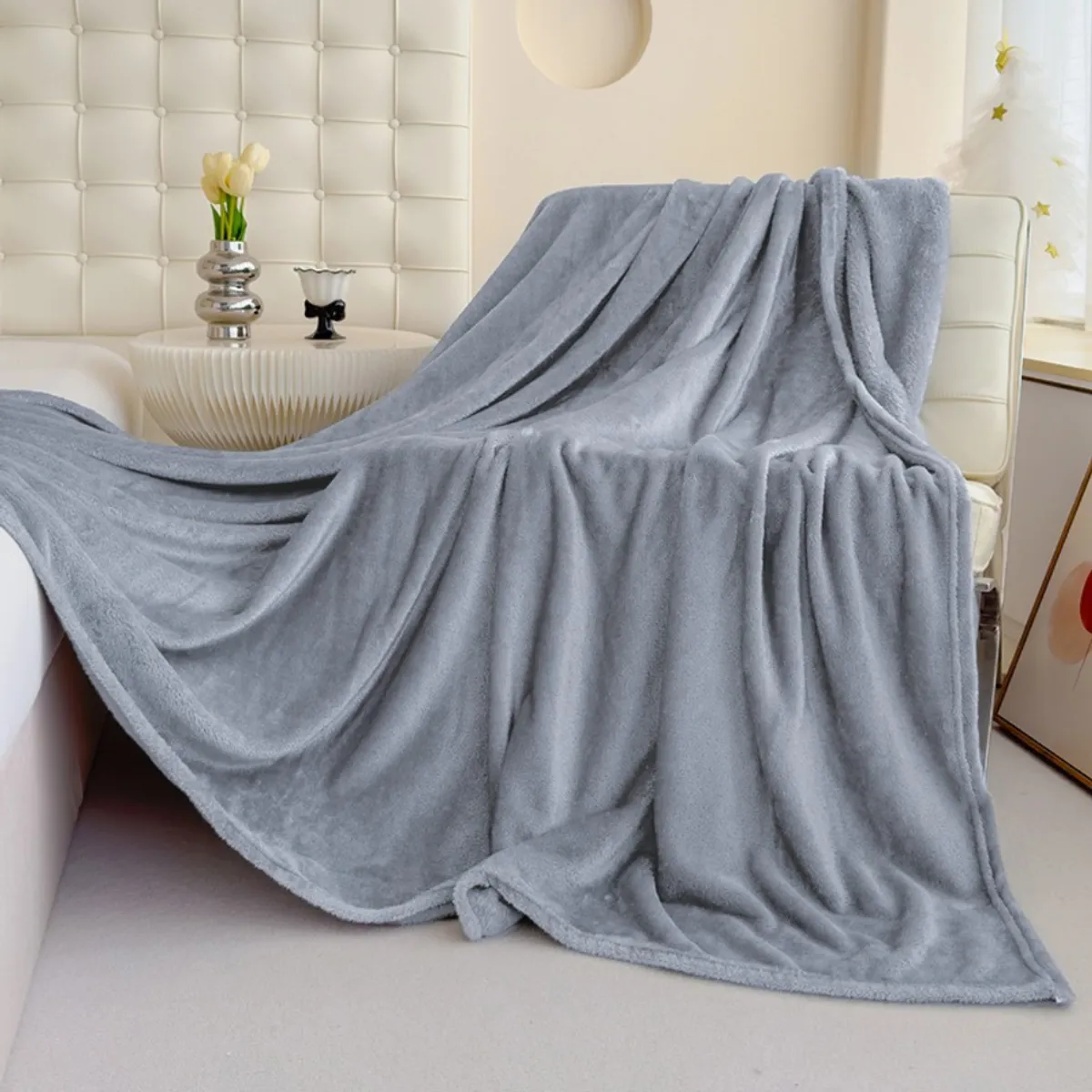 CASATEX - MANTA PIEL DE DURAZNO  3 PLZ