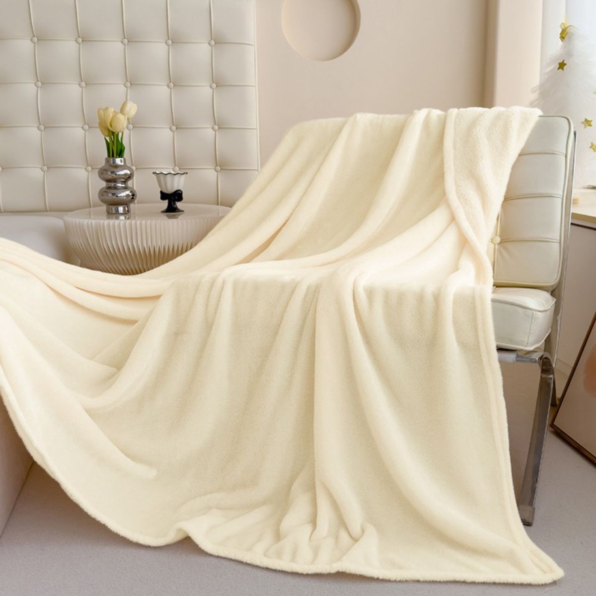 CASATEX - MANTA PIEL DE DURAZNO  3 PLZ