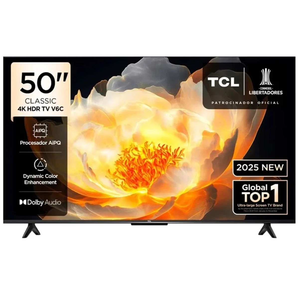 TCL - Televisor TCL 50” 50P755 4K UHD Smart TV Google Tv