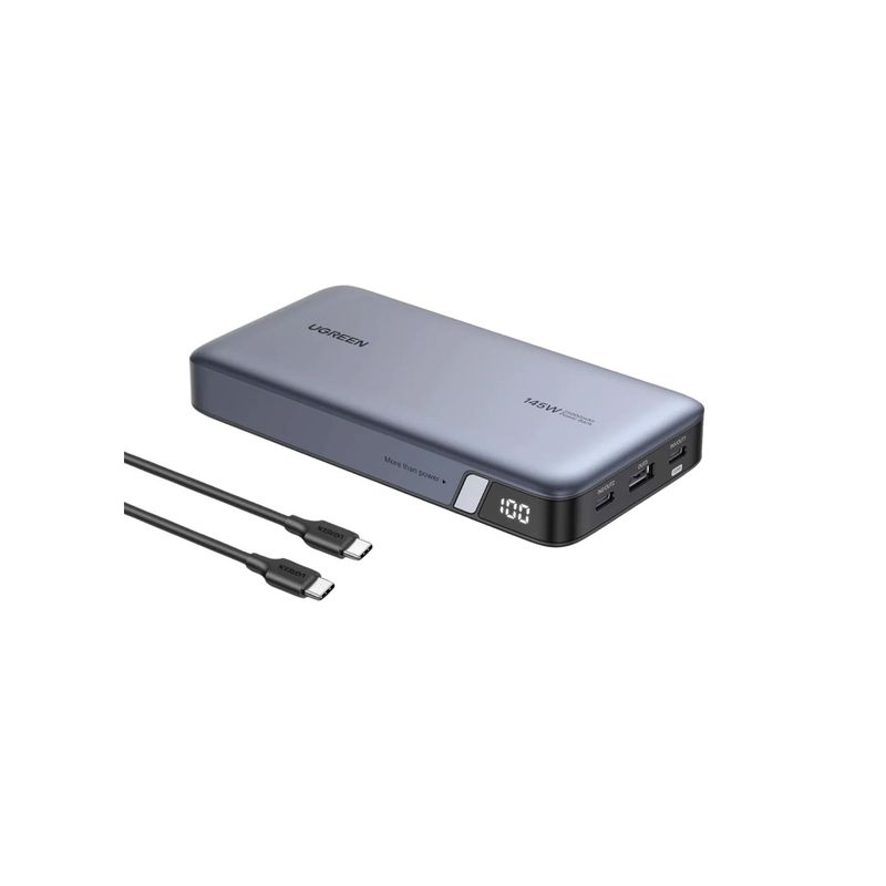 UGREEN - Powerbank Ugreen 25000mAh 3 Puertos 145W Carga Rapida PB205 90597A