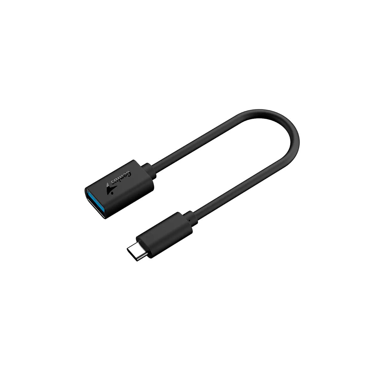 GENIUS - Adaptador OTG Genius ACC-C2AC USB-C a USB-A 21cm Negro