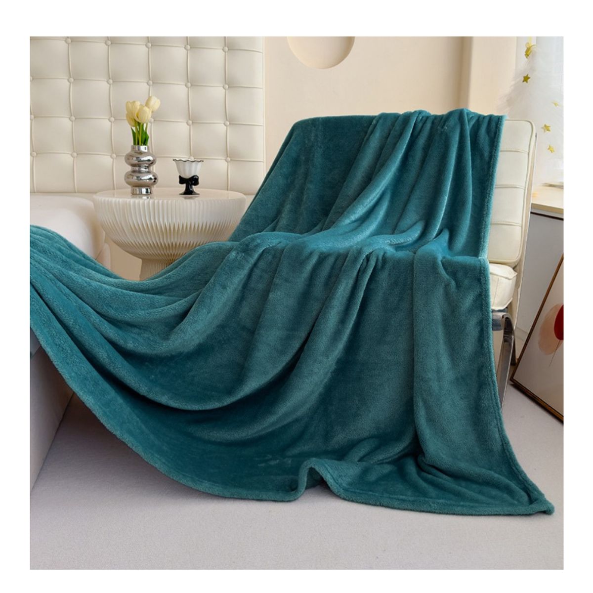 CASATEX - MANTA PIEL DE DURAZNO  3 PLZ