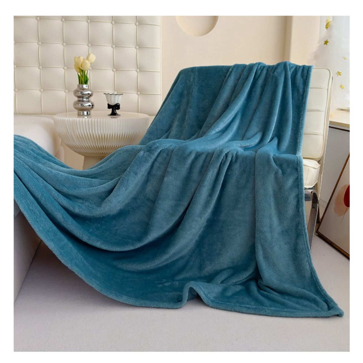 CASATEX - MANTA PIEL DE DURAZNO  3 PLZ