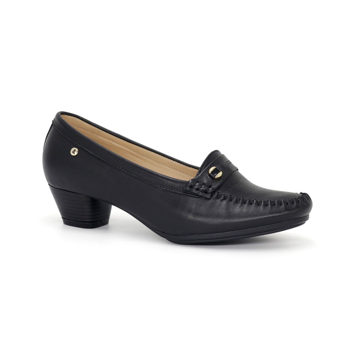 PAR&SS - Mocasín Casual De Cuero Mujer Par&ss KA25Q1-KM057 Negro