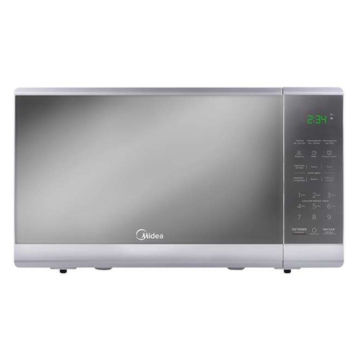MIDEA - HORNO MICROONDAS MIDEA 20 L - MMDF07S2MG-PE SILVER ESPEJADO