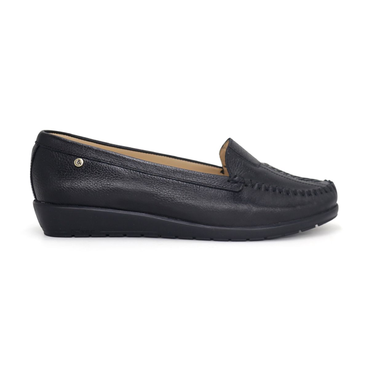 PAR&SS - Mocasín Casual De Cuero Mujer Par&ss KA25Q1-KM032 Negro