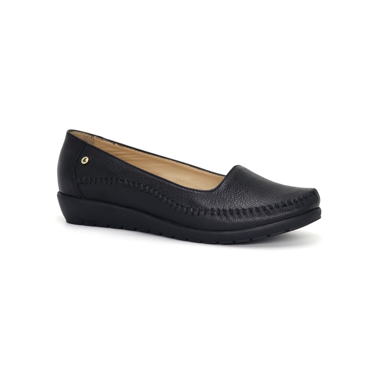 PAR&SS - Mocasín Casual De Cuero Mujer Par&ss KA25Q1-KM036 Negro