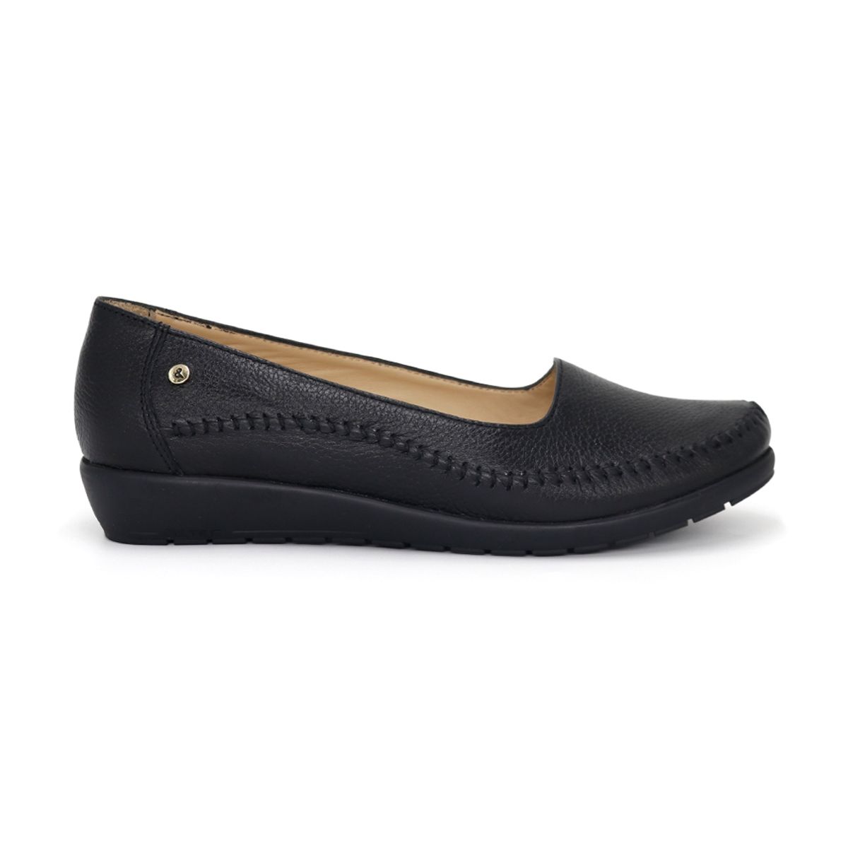PAR&SS - Mocasín Casual De Cuero Mujer Par&ss KA25Q1-KM036 Negro