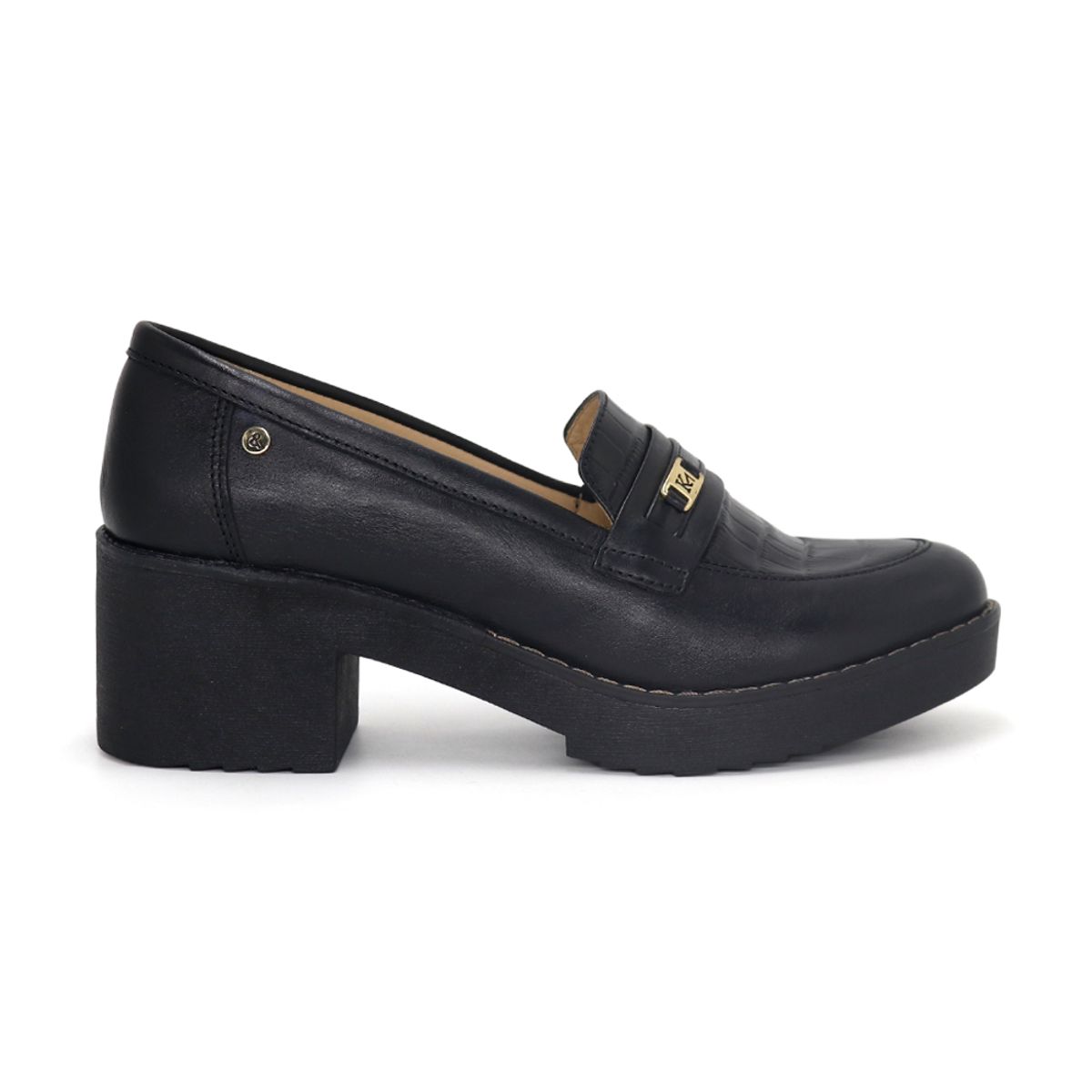 PAR&SS - Mocasín Casual De Cuero Mujer Par&ss KA25Q1-KM045 Negro