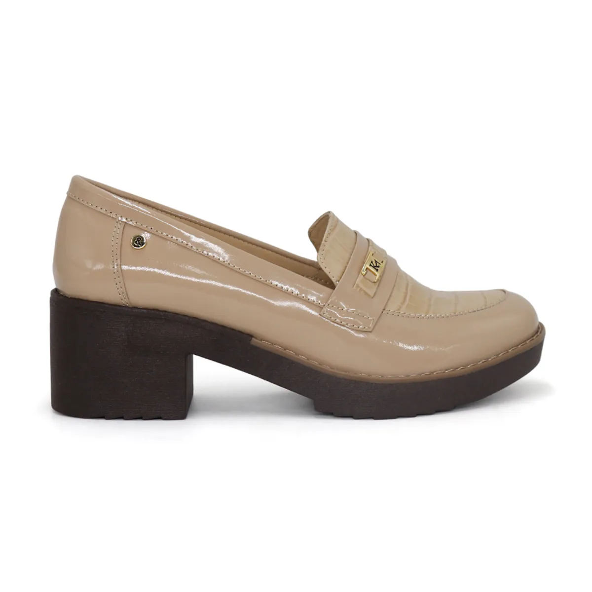 PAR&SS - Mocasín Casual De Cuero Mujer Par&ss KA25Q1-KM045 Beige