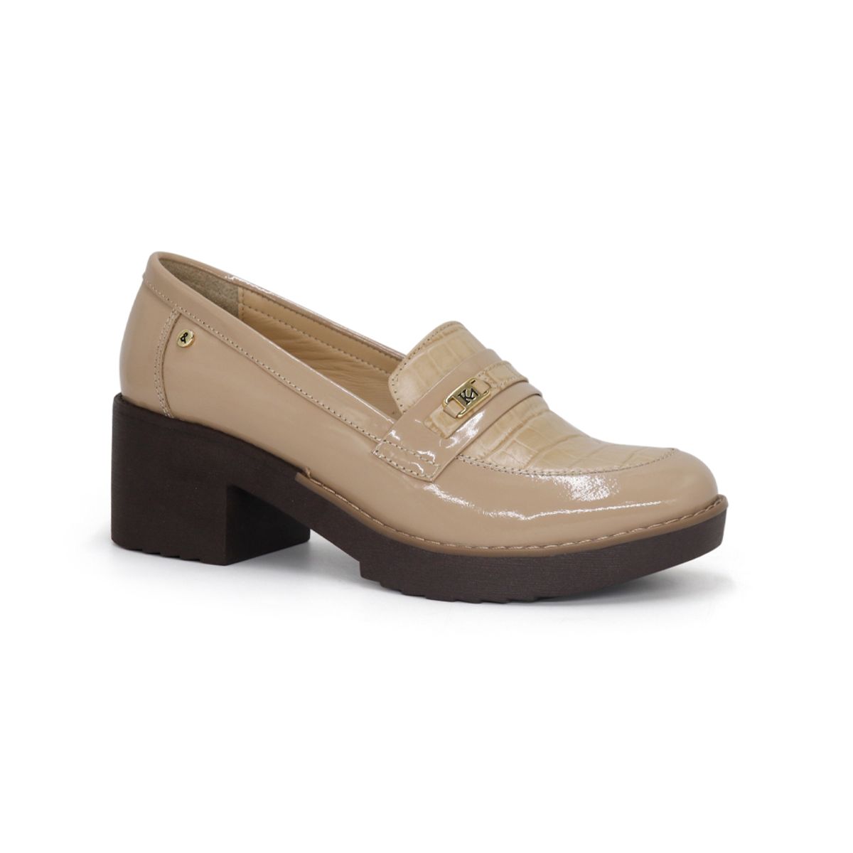 PAR&SS - Mocasín Casual De Cuero Mujer Par&ss KA25Q1-KM045 Beige